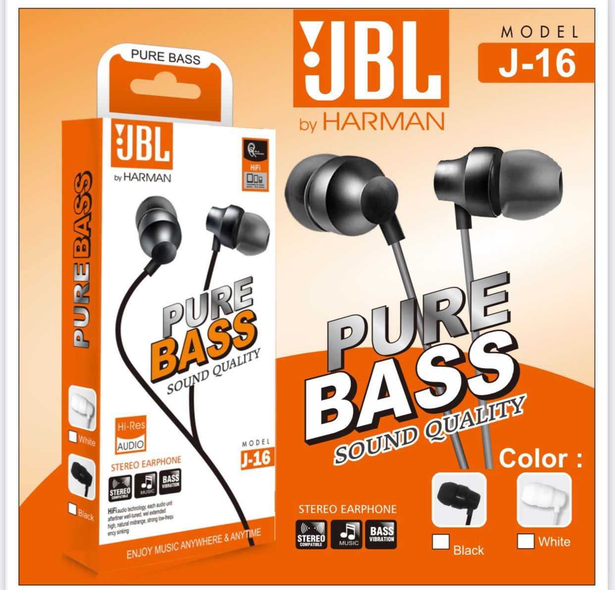 HEADSET JBL J 16 (NG) BY HERMAN